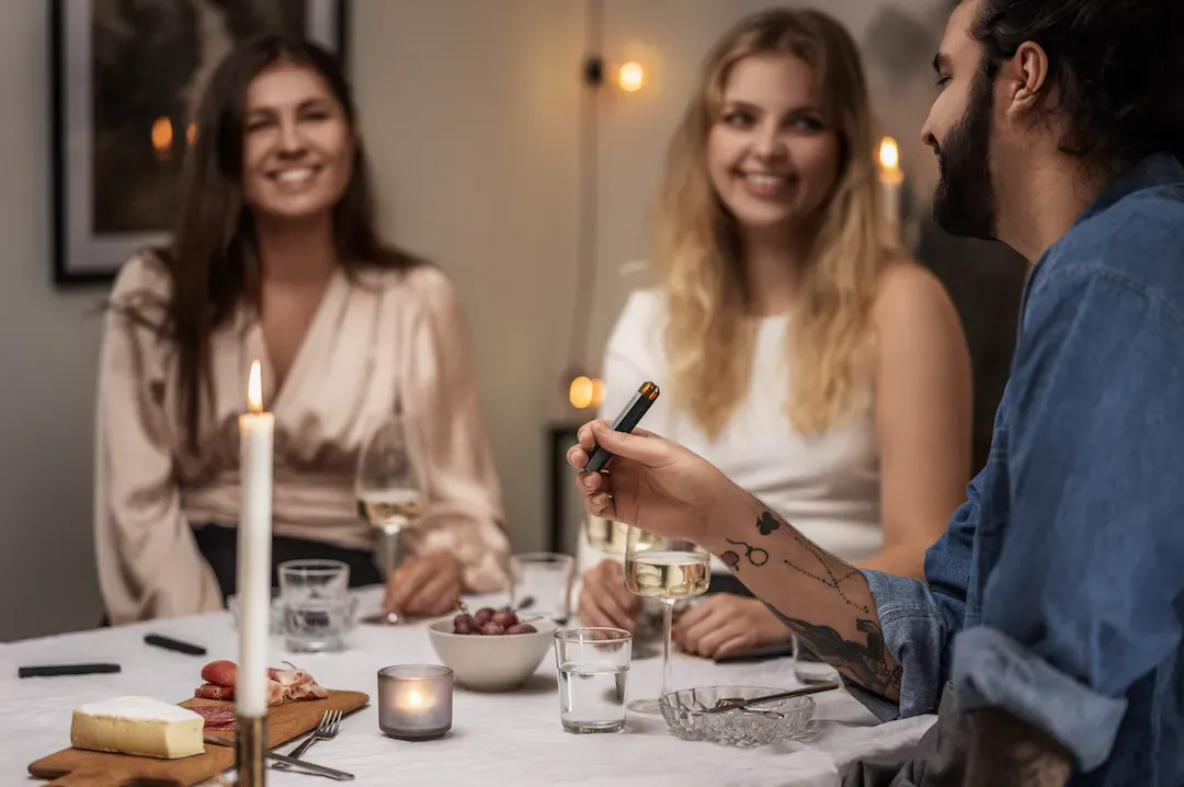 E-cigarettes are becoming more and more popular in Sweden.